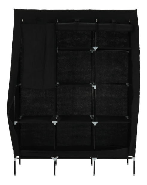 Šatníkový organizér Terion (čierna)