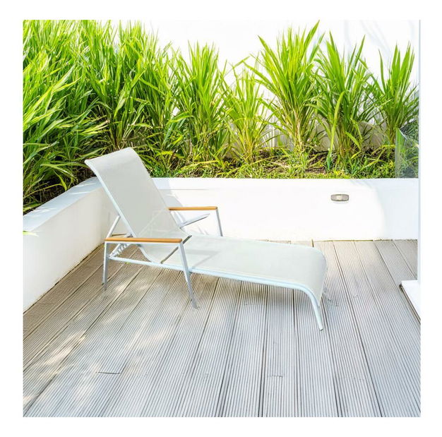 Kerti nyugágy Banto (fehér + tölgy) *bazár