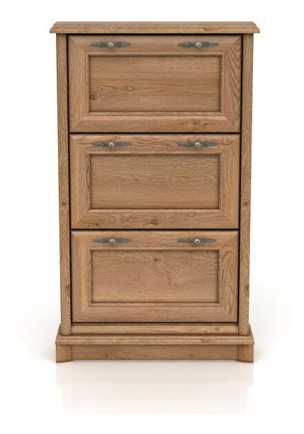 Cipőtároló (cipősszekrény) Kendal EBUT 60 (Amsterdam Tölgy)