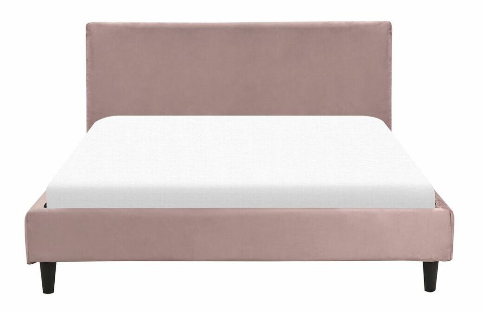 Manželská posteľ 140 cm Ferdinand (ružová) (s roštom)