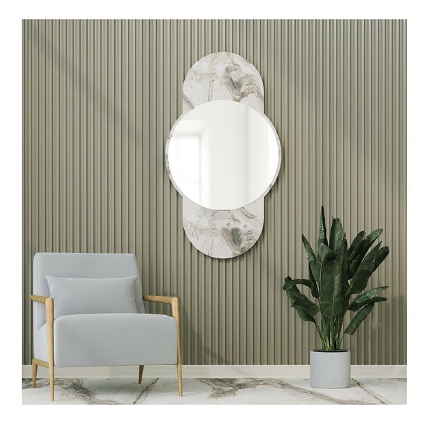 Zrkadlo Bibeke (mramor svetlý) 