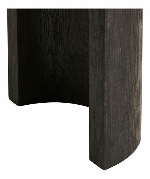 Konzolový stolík Bralena (tmavohnedá)