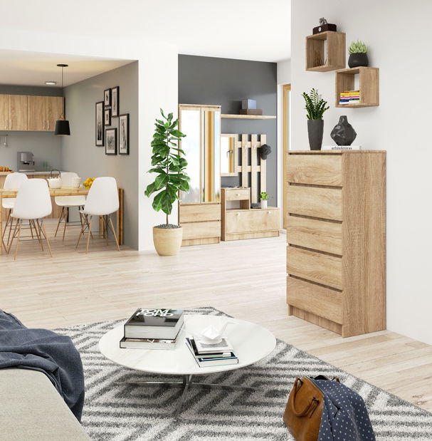 Komoda Kalista V (hrast sonoma )
