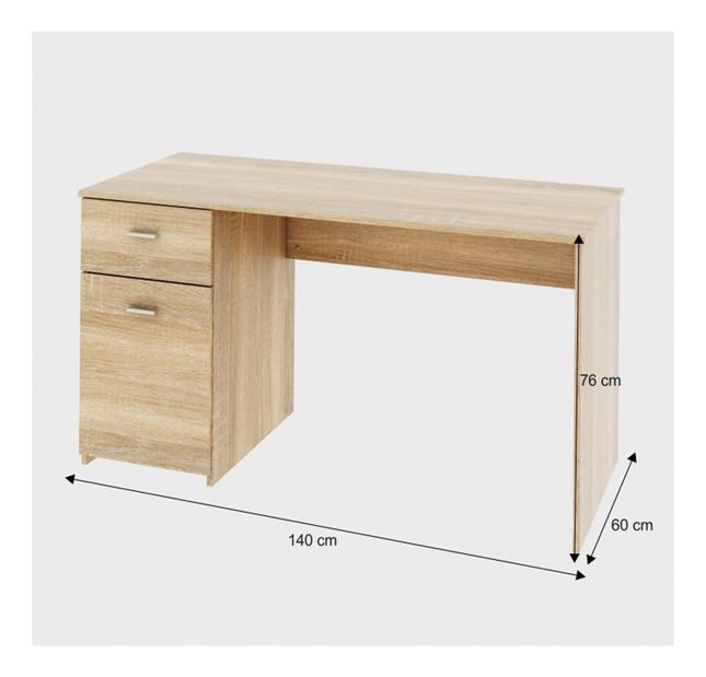 Pc stolík Branny (dub sonoma)