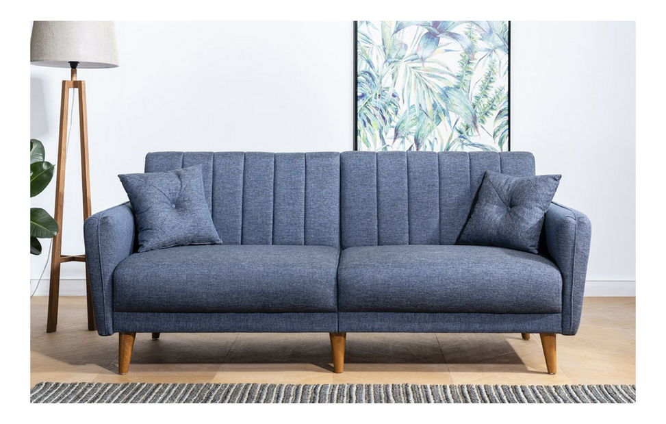 Sedacia súprava 3+1 Acanti (Tmavá modrá)