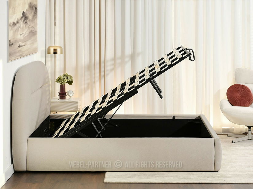 Franciaágy 160 cm Nervios 160 (bézs)