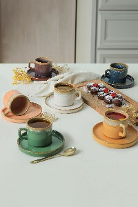 Čajová súprava (12 ks.) Teatime (viacfarebná)