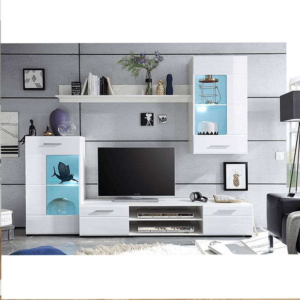 Led osvetlenie k obývacej stene Herlen