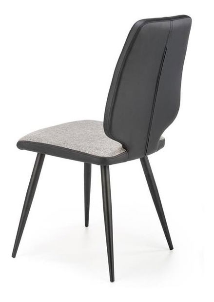 Blagovaonska stolica Kolm (crna + siva)