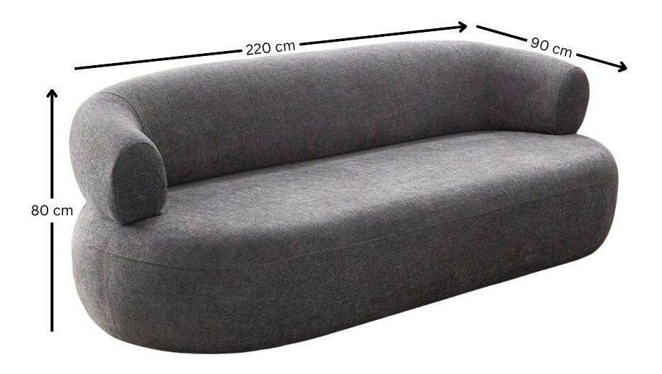 Trosjed Rolla (tamnosiva)