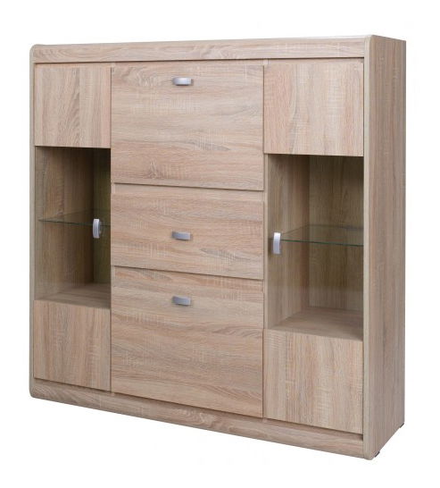 Vitrinek szekrény Stilton S4