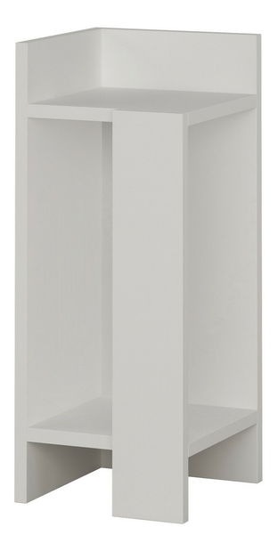 Noćni stolić Elmo 2 (bijela) (L)