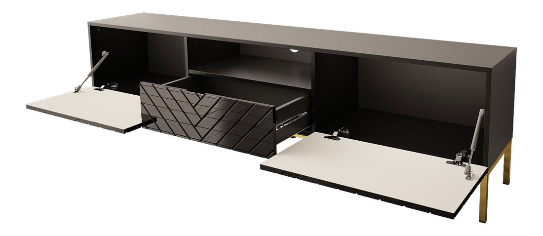 Masă TV/Dulap Gallina (Negru)