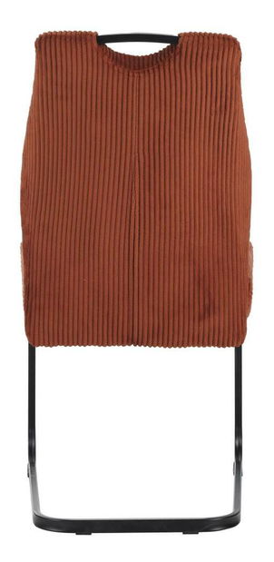 Blagovaonska stolica Kalme (Terakota + crna)