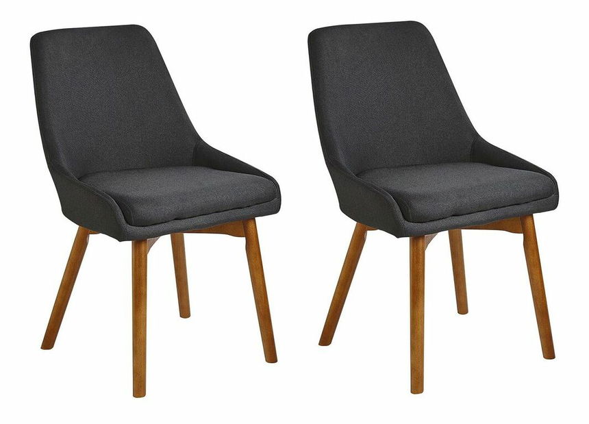 Étkezőszék szett (2 db.) Maggie (fekete)