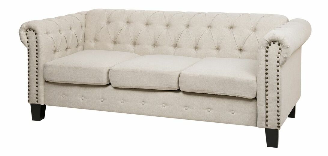 Pohovka trojsedačka Chichester (béžová)