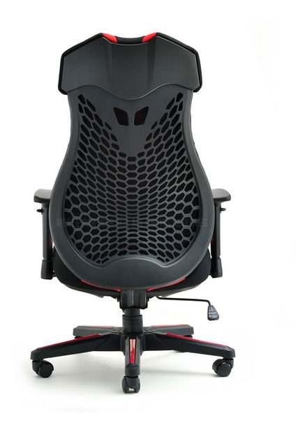 Kreslo Icco (červená + čierna)