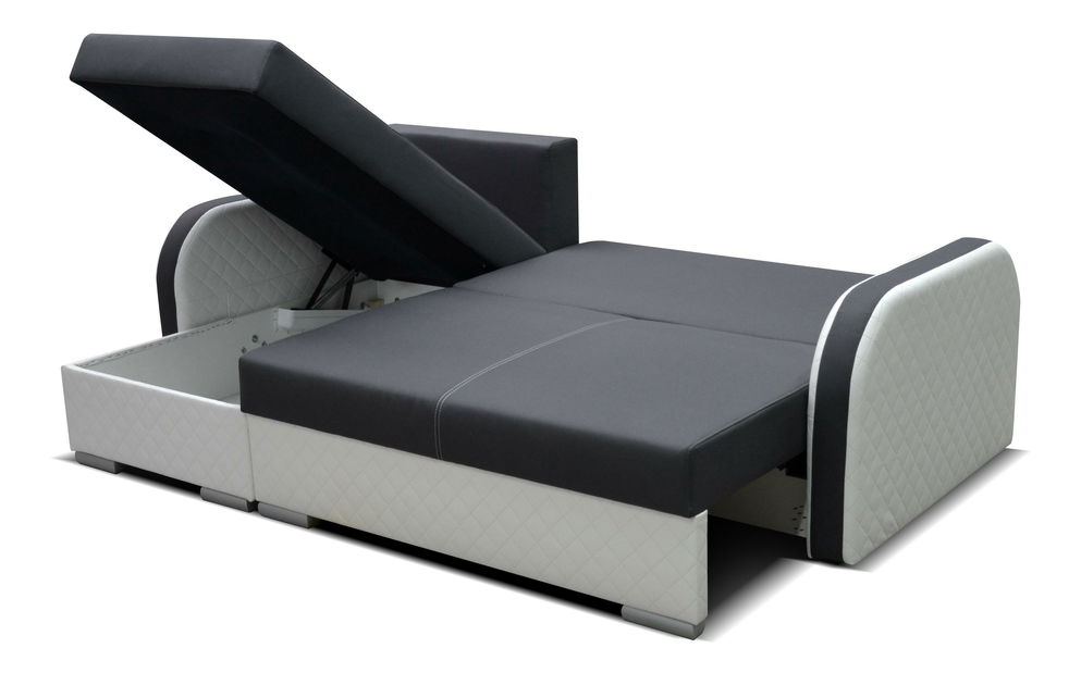 Sarokkanapé Vito (szürke) (B)