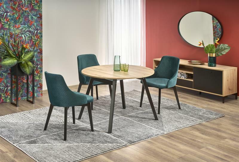 Széthúzható étkezőasztal 102-142 cm Rasty (artisan tölgy) (4 és 6 fő részére)