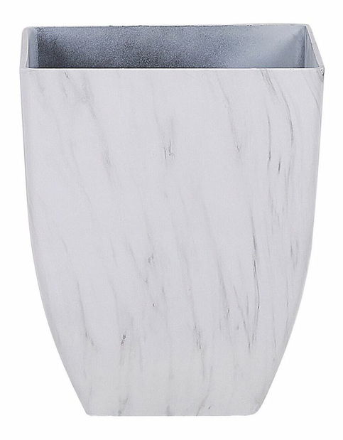 Sada 2 kvetináčov 42 cm- Mirko (biela)