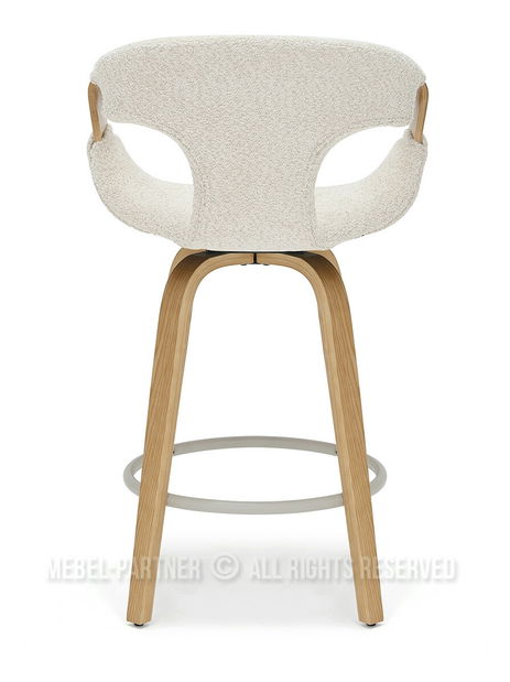 Barska stolica Korala (krem + hrast)