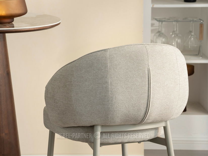 Scaun bar Ravelianto (bej + gri)