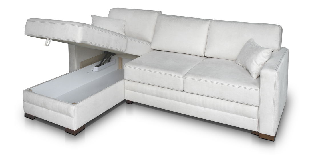 Sarokkanapé Antura (fehér) (L)