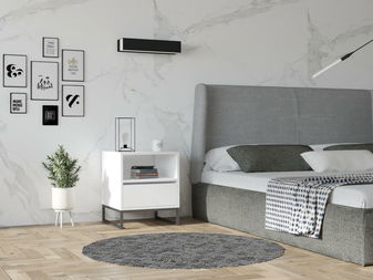 Noćni stolić Pedami (bijela)