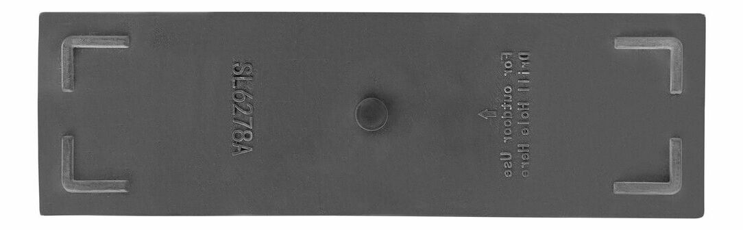 Kvetináč PARINGA 15x42x13 cm (kameň) (biela)