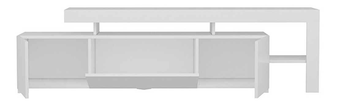 TV asztal/szekrény Belize (fényes fehér)