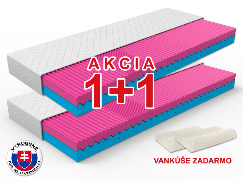 Penový matrac Camelia 200x90 cm (T3/T4) *AKCIA 1+1