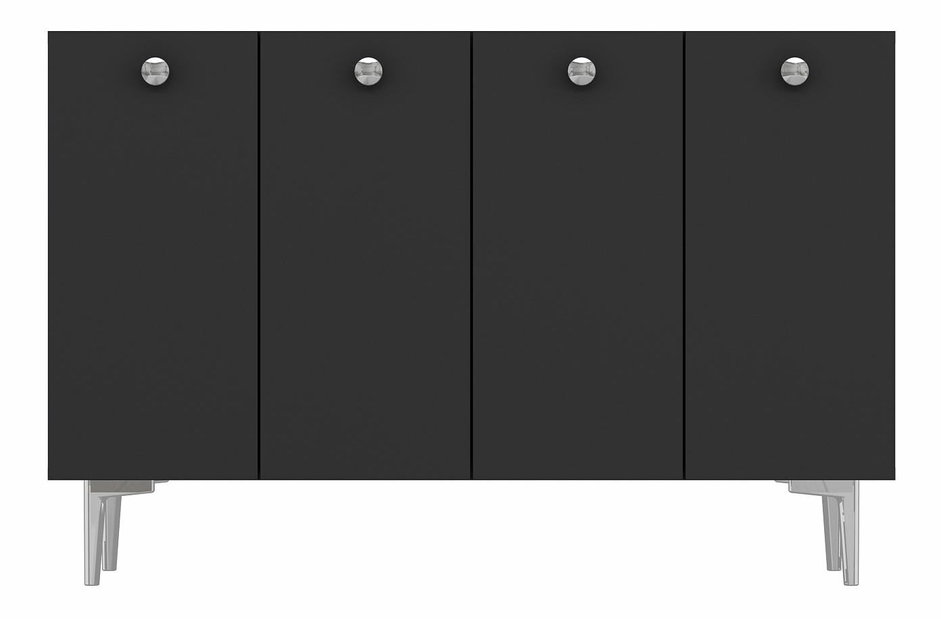 Skrinka Betia (antracit + strieborná)