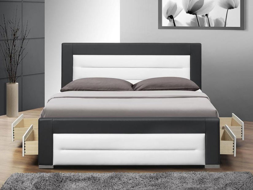 Franciaágy 160 cm Nazuka (ágyráccsal) *elektromos masszírozó INGYEN