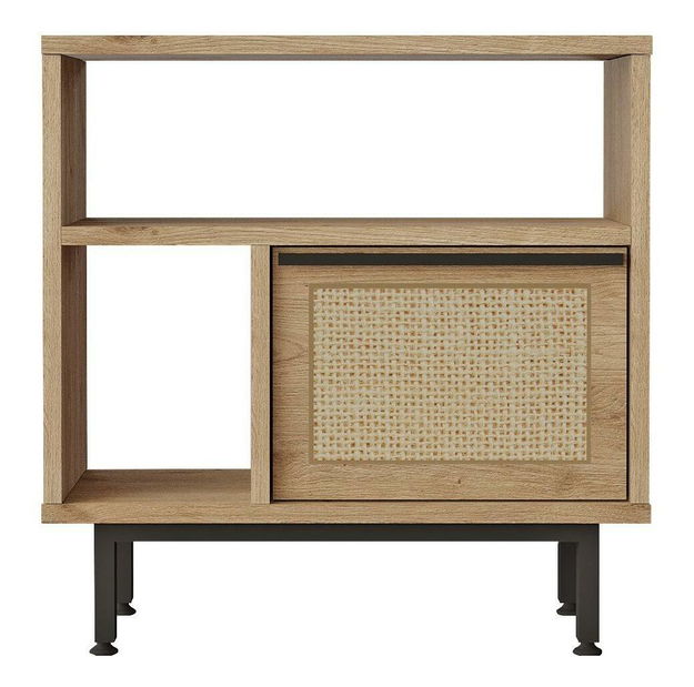 Príručný stolík Nimelo 5 (orech + dub)