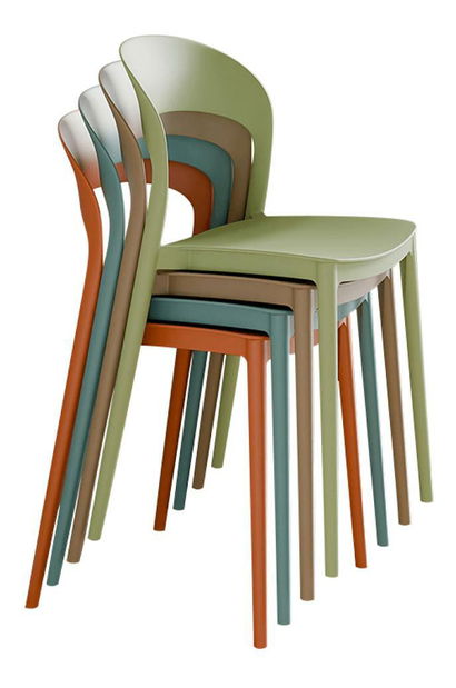 Scaun sufragerie Recibir (verde) 