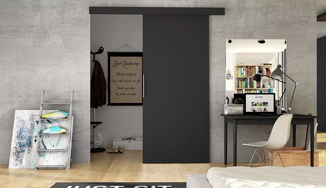 Posuvné dvere Marin 1 (čierna)