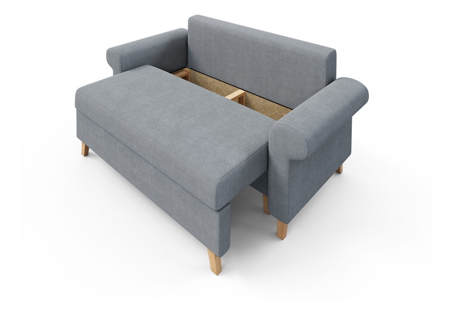 Canapea două locuri Ostrol (gri)