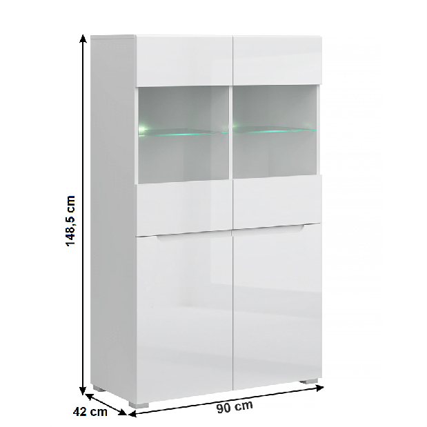 Vitrina 2D2W Jolky 