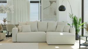 Kutna garnitura Baria (D) (bež)