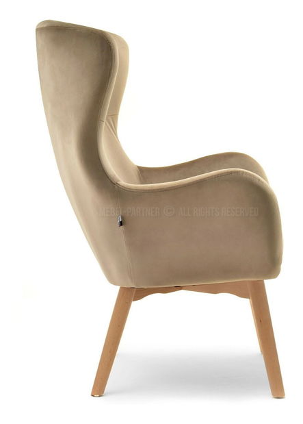 Fotoliu Leto (bej + fag)