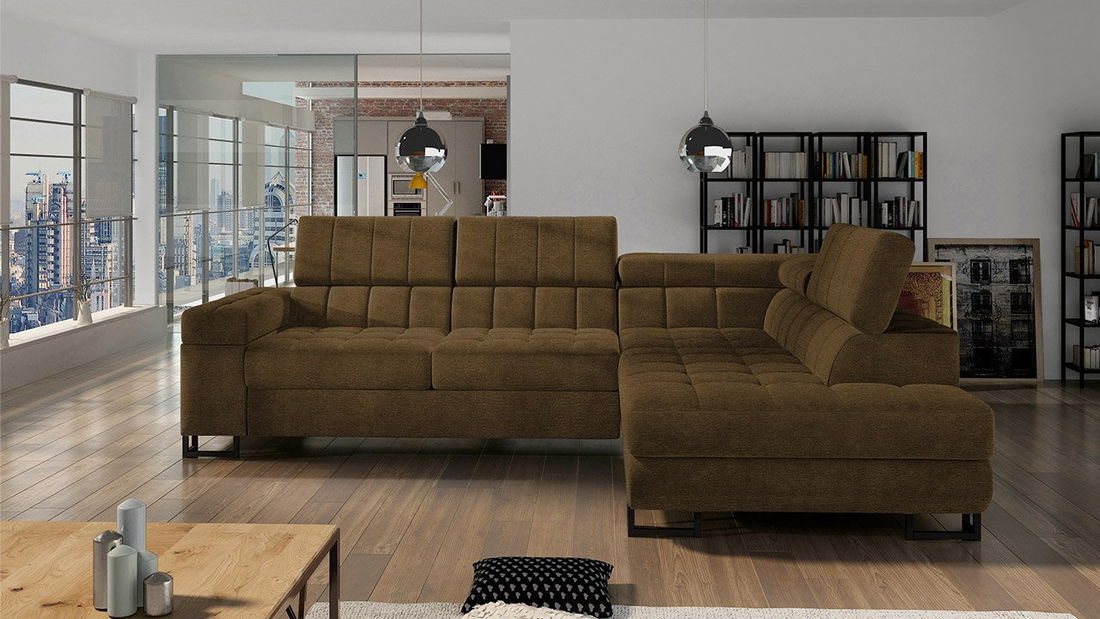 Sarokkanapé Zanara (rozsda) *bazár