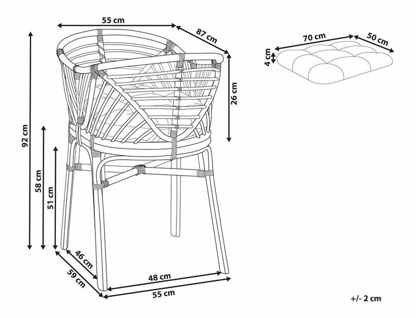 Detská postieľka Guava (prírodná)
