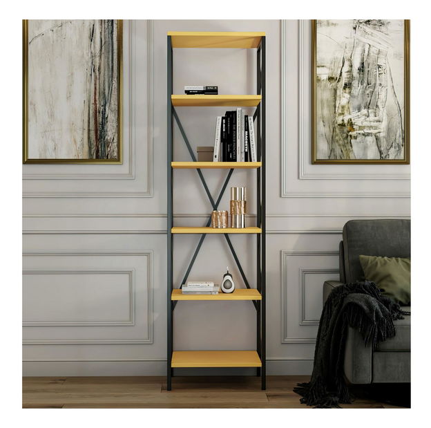 Regál Suda (sárga + fekete)