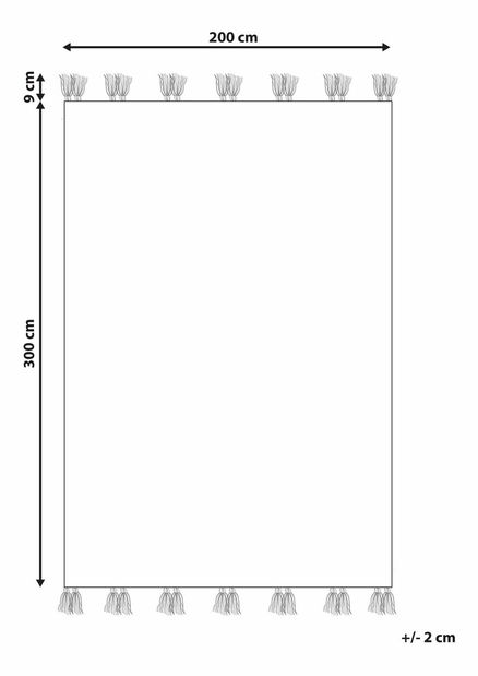 Covor 200 x 300 cm Mrgano (multicolor)