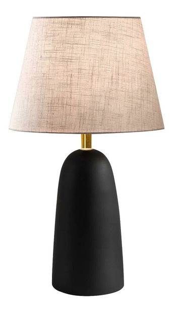 Lampă de masă Naxarusso 1 (crem + Negru)