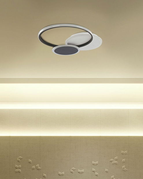 Mennyezeti lámpa Zain (fekete) 