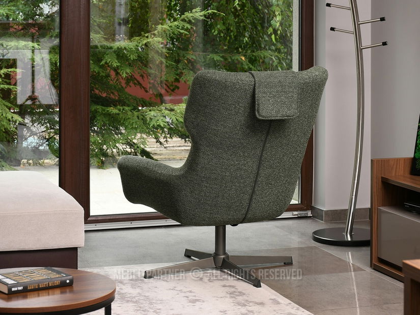 Fotoliu Irma (verde + grafit)