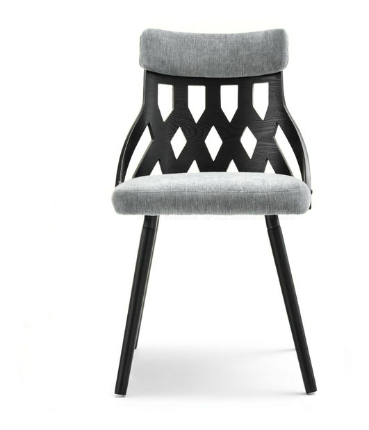 Stolica Crab (crno-siva + crna)