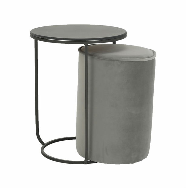 Pomoćni stolić Lola (tamnosiva)