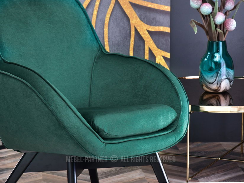 Dizájnos fotel Merch (tölgy)